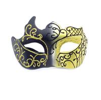 Masque de mascarade pour hommes, masque vénitien à paillettes, demi-masque pour Noël, Mardi Gras, fête, Halloween, costume, cosplay, bal masqué
