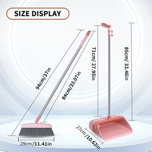 Ensemble de <span class=keywords><strong>balai</strong></span> de balayage d'intérieur de bureau à domicile fourni par l'usine <span class=keywords><strong>balai</strong></span> à long manche avec support de porte-poussière pelle à poussière et ensemble de <span class=keywords><strong>balai</strong></span> - Product Image 2