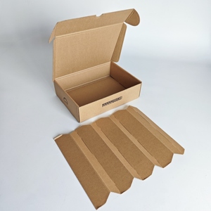 Scatola di carta Kraft personalizzata con Logo personalizzato di alta qualità, scatola di imballaggio alimentare riciclabile rispettosa dell'ambiente per 12 MUNS - Product Image 2