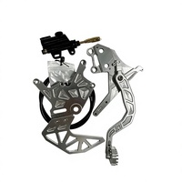 Kit de frein arrière CNC KOTORQ pour Talaria XXX X3, support de double étrier, mise à niveau pour moto électrique tout-terrain à fixation par boulons
