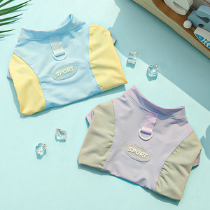 Chemise rafraîchissante à manches courtes pour chien et chat, printemps-été, vêtements de mode pour animaux de compagnie, design de luxe populaire - Product Image 3