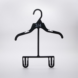 Appendiabiti Multifunzione in Plastica ABS Nera Leggera di Alta Qualità <span class=keywords><strong>per</strong></span> Reggiseni e Costumi da Bagno - Appendiabiti Versatili <span class=keywords><strong>per</strong></span> <span class=keywords><strong>Porte</strong></span> e Soggiorno - Product Image 4