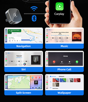 Mini Adaptateur Sans Fil USB-C 2,4/5 GHz pour Dongle CarPlay Android Auto Apple