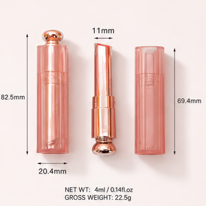 Gloss à lèvres repulpant naturel 4ml, gloss à lèvres haut de gamme, étiquette privée, logo personnalisé pour un look naturel - Product Image 5