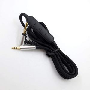 Câble audio de remplacement <span class=keywords><strong>pour</strong></span> <span class=keywords><strong>casque</strong></span> AKG Y45 Y50 Y40/<span class=keywords><strong>Bose</strong></span> QC25 OE2 avec contrôle du volume du microphone à distance <span class=keywords><strong>pour</strong></span> <span class=keywords><strong>casque</strong></span> - Product Image 3
