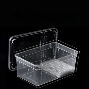 Boîte de reproduction pour reptiles en plastique transparent, boîte de transport pour gecko, serpent, araignée, boîte de reproduction pour reptiles - Product Image 5