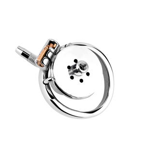 Dispositif de <span class=keywords><strong>chasteté</strong></span> urétrale inversé FRRK, <span class=keywords><strong>cage</strong></span> à pénis avec tête de gode, verrouillage strict négatif, dispositif de <span class=keywords><strong>chasteté</strong></span> masculin, <span class=keywords><strong>cage</strong></span> à pénis - Product Image 5