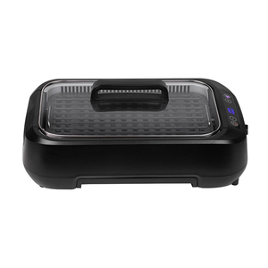 <span class=keywords><strong>Grill</strong></span> électrique d'intérieur <span class=keywords><strong>sans</strong></span> <span class=keywords><strong>fumée</strong></span> 1500W, extraction de <span class=keywords><strong>fumée</strong></span> turbo, plaque amovible, contrôle numérique, antiadhésif, compatible VR - Offre Spéciale - Product Image 3