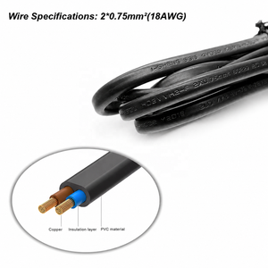 Câble d'extension UE 0,3-10m, câble d'<span class=keywords><strong>alimentation</strong></span> C7, prise Euro en forme de 8, câble AC pour téléviseurs <span class=keywords><strong>Samsung</strong></span> LG Sony, câble d'<span class=keywords><strong>alimentation</strong></span> pour moniteur <span class=keywords><strong>Samsung</strong></span> - Product Image 2