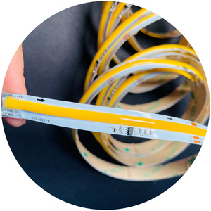 自来水流动发光二极管条cob发光二极管条24v可编程320发光二极管/米单色cob家用发光二极管条灯 - Product Image 5