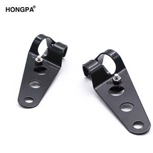 Support universel de phare de moto en acier pour <span class=keywords><strong>fourche</strong></span> de 35-43mm/28-36mm - Product Image 3