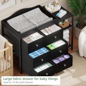 <span class=keywords><strong>Fasciatoio</strong></span> in legno per pannolini Design ergonomico rilascia la tua schiena Baby comò con <span class=keywords><strong>fasciatoio</strong></span> - Product Image 2