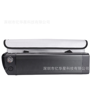 Bolsa de almacenamiento de batería ignífuga para bicicleta eléctrica, carga de litio, resistente al agua, ignífuga, diseño con cremallera de 130g - Product Image 4