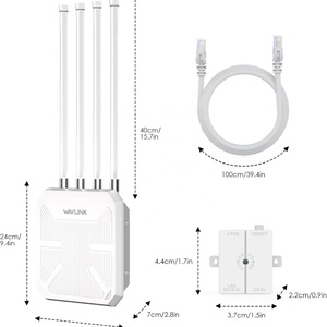 AERIAL HD9S Outdoor Waterproof IP67 AP Repeater Router WiFi7 <b>PoE</b> Wavlink AX3000 Wireless <b>Access</b> <b>Point</b> WAVLINK WN573HBE2 - Product Image 4