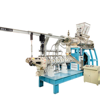 Machine à fabriquer des aliments pour animaux, extrudeuse pour aliments pour chiens, machine à granulés pour animaux de compagnie et bétail, machine à extruder pour aliments humides.