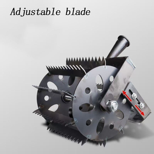 Sarcloir manuel à roue large dentelée en acier au manganèse, outil <span class=keywords><strong>de</strong></span> désherbage DIY pour l'agriculture OEM ODM - Product Image 4
