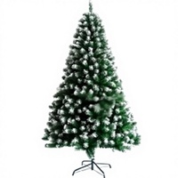 2,13m PVC&PE Unbeleuchteter Bestseller Fabrik-Großhandel Künstlicher Weihnachtsbaum mit Roten Beeren, Tannenzapfen