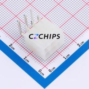 DLL-5569-6AWS Wire-to-Board Pin Header Bent Lead Through Hole,P=4.2mm Connector 2x3P 4.2mm Right Angle Insert 6P - Product Image 1