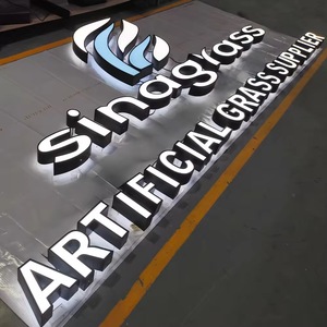 Tùy chỉnh 3D LED chữ sáng biểu tượng dấu hiệu biến áp cung cấp điện cho văn phòng cử<span class=keywords><strong>a</strong></span> hàng home Mall công ty 2-5 năm bảo hành - Product Image 6