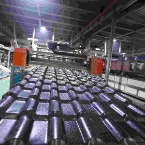 Feuille de PVC de tuile de Upvc Telha Tejas De Pvc Para Techos société de fabrication de <span class=keywords><strong>couvreur</strong></span> de tuile de toit de résine synthétique en Chine - Product Image 4