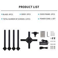 Wifi 73cm grande mejor máquina de publicidad al aire libre LED holográfica 3D pantalla ventilador holograma proyector