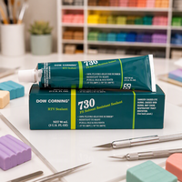 Dowsil 730FS Mastic électronique en silicone (DowCorning 730FS) Revêtement adhésif blanc résistant à l'huile et aux solvants