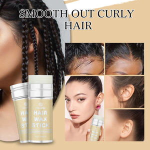 Bâton de cire pour cheveux Guanjing à la cire d'abeille, extrait d'huile d'avocat, non gras, nourrissant, lissant, soin et coiffage des cheveux, bâton de cire pour cheveux pour hommes et femmes - Product Image 5