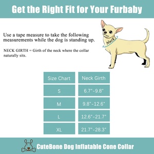 CuteBone-<span class=keywords><strong>Collar</strong></span> de cono inflable para perro, <span class=keywords><strong>collar</strong></span>ín suave de recuperación, protector de soplado, <span class=keywords><strong>Collar</strong></span> de perro, <span class=keywords><strong>Collar</strong></span> cómodo y Juliano para regalo de Navidad - Product Image 6