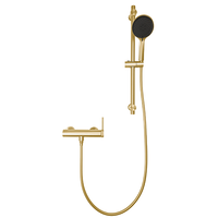 Ensemble de douche mural compact en acier inoxydable 304 sans plomb, fonction unique, avec douchette à main - Usine Kaiping