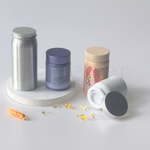 E-better-botella de suplemento de aluminio, cápsulas de vitamina de lujo de grado alimenticio, 100ml, 150ml, 200ml, para 60 cápsulas - Product Image 2