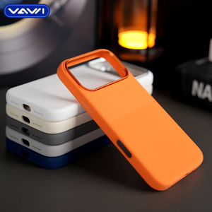 VAWI S091 Coque magnétique en silicone liquide de haute qualité au design exclusif pour iPhone 17 <span class=keywords><strong>Pro</strong></span>/<span class=keywords><strong>Max</strong></span>, antidérapante, en silicone - Product Image 2