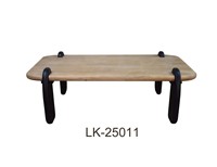 Table basse rectangulaire moderne en bois pour salon