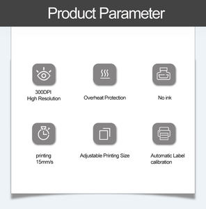 <span class=keywords><strong>Mini</strong></span> imprimante sans encre <span class=keywords><strong>portable</strong></span> facile à utiliser pour Bluetooth pour étudiants imprimante de matériel d'étude de poche en stock vente en gros bon marché - Product Image 6