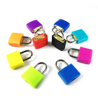 Jolie serrure décorative en cuivre et plastique, petite serrure colorée et bon marché avec 2 clés, pour journal intime, 22MM