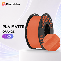 Filament PLA Mat 1KG Faible Déformation Extrusion Stable Précision Dimensionnelle Supérieure Qualité Premium 1.75mm pour Imprimante 3D FDM