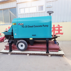 Pompe à béton diesel durable à faible taux de panne pour les sites de travail difficiles - Product Image 6