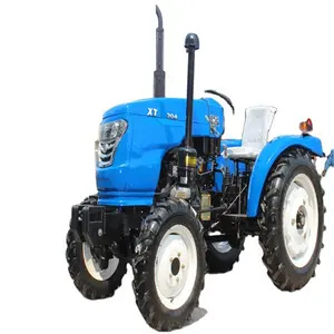 Baixo preço mini fazenda agrícola agricultura 4x4 roda mini trator 100hp