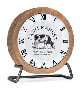 60*60*4.5Cm Sáng Tạo Vòng Tròn Hình Dạng Bảng Đồng Hồ Báo Thức Với Giá Rẻ Giá Trang Trí Nội Thất Bảng Đồng Hồ Dễ Thương Câm Chuông Bàn Đồng Hồ Khuyến Mại Gi - Product Image 2