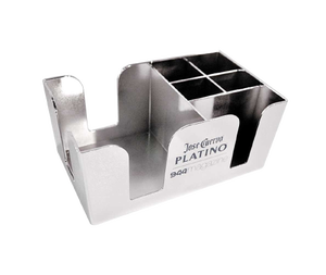 Paneles de acero inoxidable para bebidas, barra de madera de plástico personalizada con logotipo, negro, plata, verde, azul y rojo, promoción, 3/6 - Product Image 4
