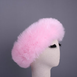 Offre Spéciale hiver extérieur plus chaud fille hiver femmes Faux <span class=keywords><strong>bandeau</strong></span> de <span class=keywords><strong>cheveux</strong></span> raton laveur couleur fourrure moelleux fourrure concepteur <span class=keywords><strong>bandeau</strong></span> pour les femmes - Product Image 6