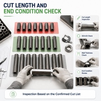Service de découpe de tuyaux sans soudure en acier au carbone sur mesure Dinto – Découpes de tubes de longueurs multiples, débavurage disponible, usinage CNC