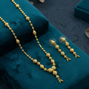 Collares de Moda al por Mayor con Cuentas Chapadas en Oro de 14K, 18K, 24K, Joyería de Latón Relleno de Oro, Collares Cortos - Product Image 1