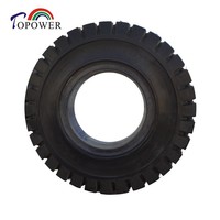 Pneu industriel solide Topower 14.00-24 radial pour chariot élévateur usage intensif