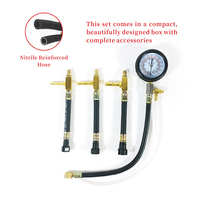 Kit de test de pression de carburant professionnel 0-140 PSI, testeur de pompe à injection de carburant pour voitures