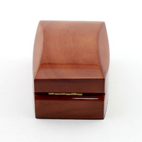Boîte à bijoux vintage en bois avec miroir, recyclable, forme rectangulaire, style populaire, pour la Saint-Valentin, rangement de bijoux, couleurs personnalisables