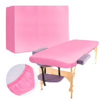 Spécial pour les hôtels, les salons de beauté, housse de lit jetable imperméable en tissu non tissé avec élastique, certifiée CE