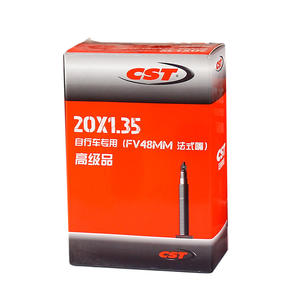 Chambre à air de vélo Cst 20X1.20 avec valve française Premium pour vélo de 20 pouces - Product Image 2