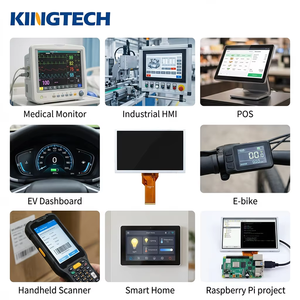 Kingtech อินเทอร์เฟซสำหรับ50Pin RGB 7นิ้ว IPS 800x480พร้อมแผงควบคุมสำหรับแผงควบคุมโมดูลหน้าจอ LCD TFT - Product Image 6