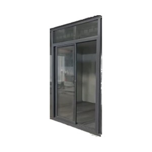 Porte coulissante double vitrage DYCE1 gris 2000mm*2480mm, conteneur en acier plat, design moderne, garantie 1 an, utilisation extérieure - Product Image 2
