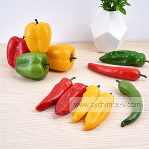 Modèles <span class=keywords><strong>de</strong></span> poivrons artificiels pour les expositions <span class=keywords><strong>de</strong></span> musées <span class=keywords><strong>de</strong></span> légumes, les stands <span class=keywords><strong>de</strong></span> salons professionnels éducatifs et les accessoires <span class=keywords><strong>de</strong></span> stands d'exposition - Product Image 5